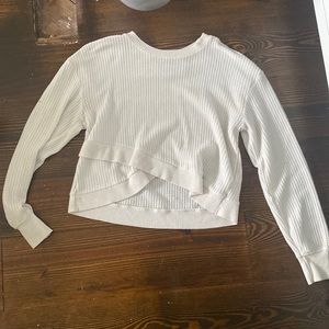 White small Hollister sweater